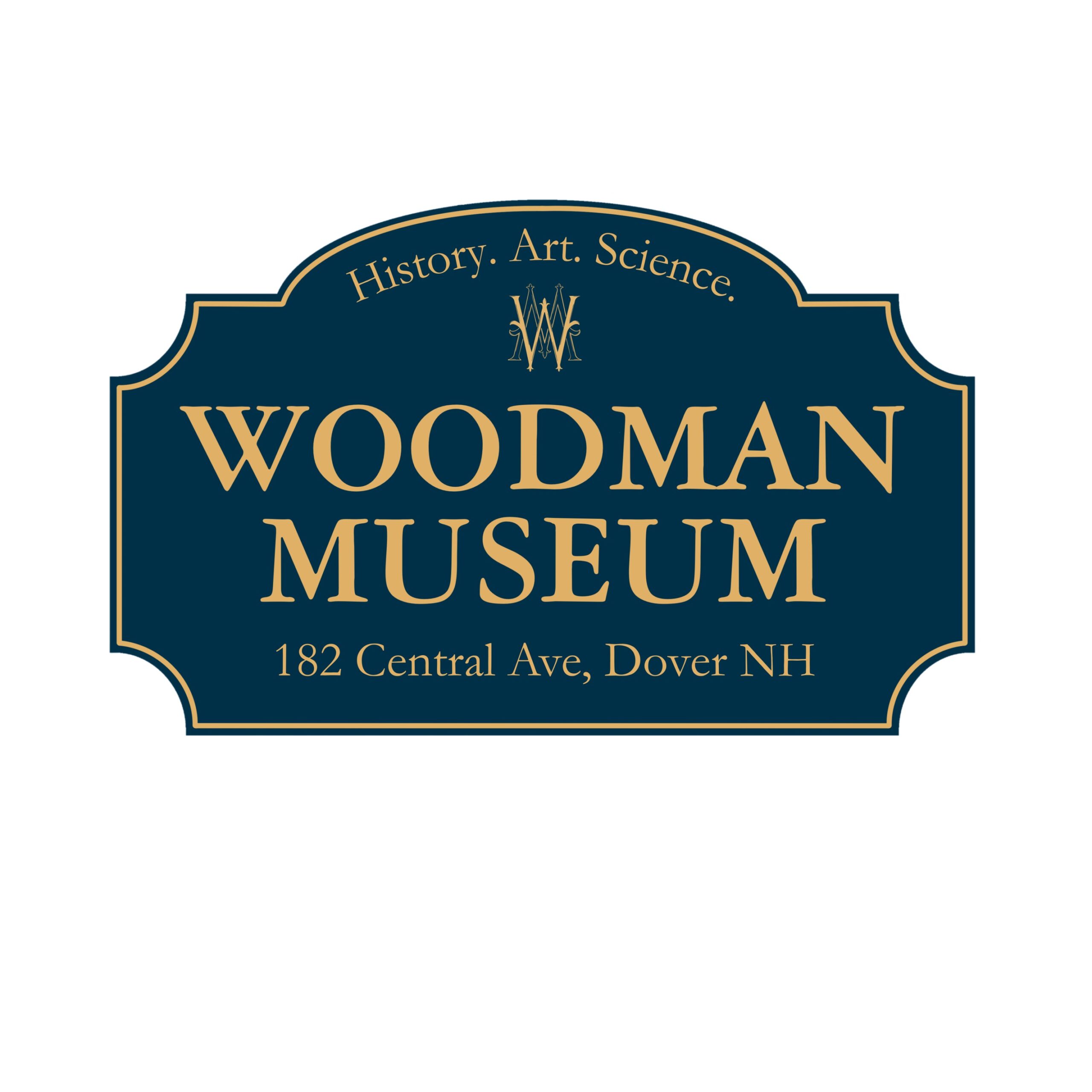 Woodman Museum logo